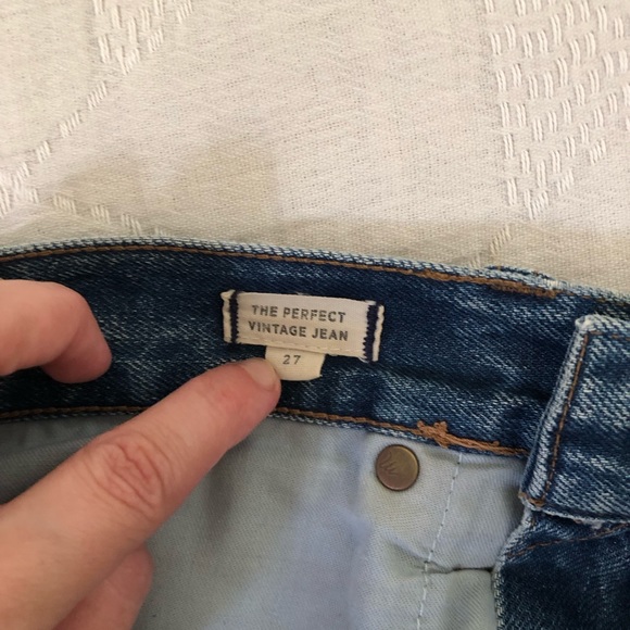 Madewell Perfect Vintage Jean - Picture 4 of 4